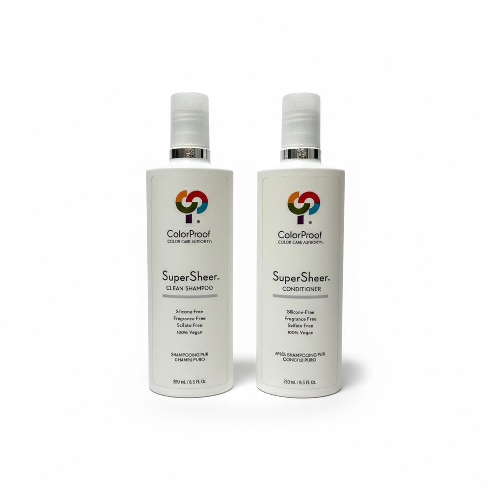 ColorProof SuperSheer Clean Shampoo & Conditioner Set - Clean